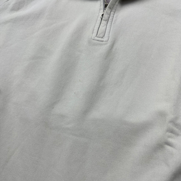 Stone Island 1996 Vintage Pullover Quarter Zipped Jumper - Large