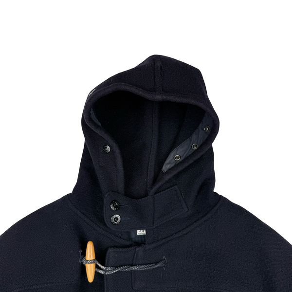 Stone Island Green Edge Vintage Wool Duffle Coat - Medium