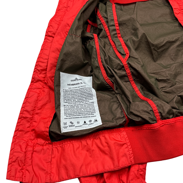 Stone Island 2016 Red Membrana 3L TC Jacket - Small