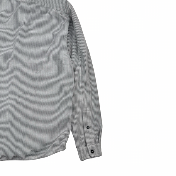 Stone Island 2018 Grey Cotton Corduroy Overshirt - Small
