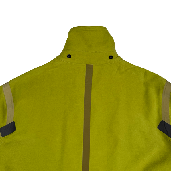 Stone Island Translucent Cover Moleskin Short Parka Green - Large