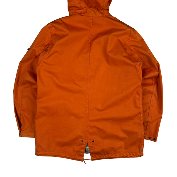 Stone Island Reversible Silver Spaceman Raso Gommato Jacket - Large