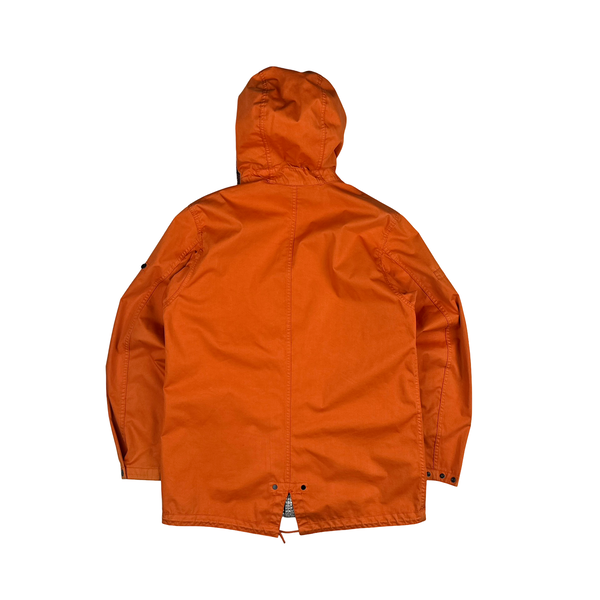 Stone Island Reversible Silver Spaceman Raso Gommato Jacket - Large