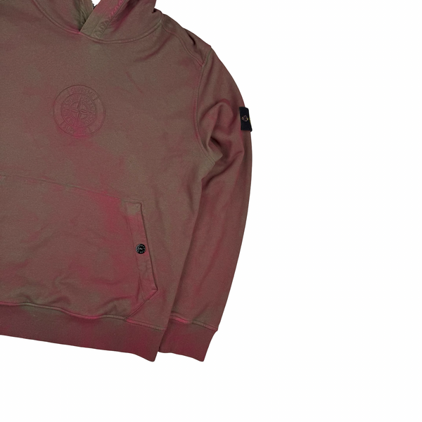 Stone Island x Supreme 2019 Dust Treatment Hoodie - Large