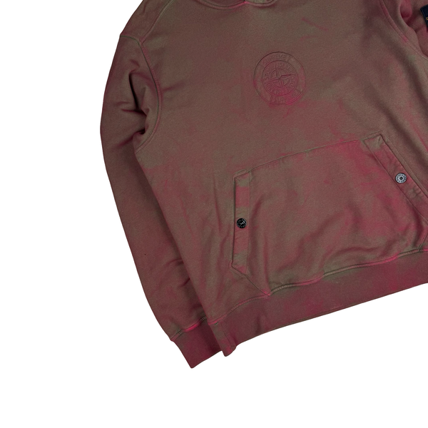 Stone Island x Supreme 2019 Dust Treatment Hoodie - Large