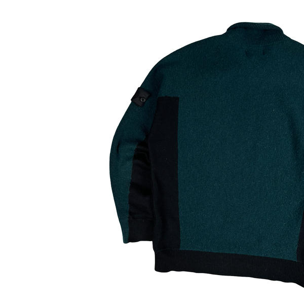 Stone Island Alpaca Wool Shadow Project Thick Roll Neck Knit - Medium
