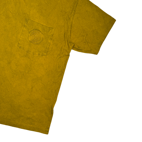 Stone Island x Supreme 2019 Yellow Dust Treatment T Shirt - Large