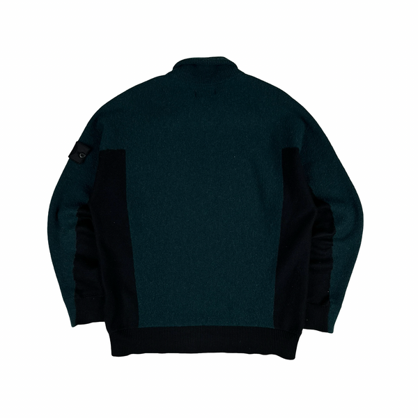 Stone Island Alpaca Wool Shadow Project Thick Roll Neck Knit - Medium