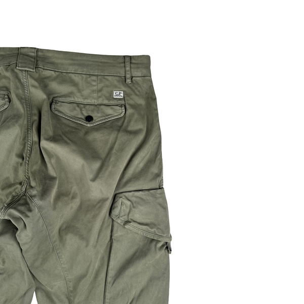CP Company Sage Green Ergonomic Fit Cargos - Large