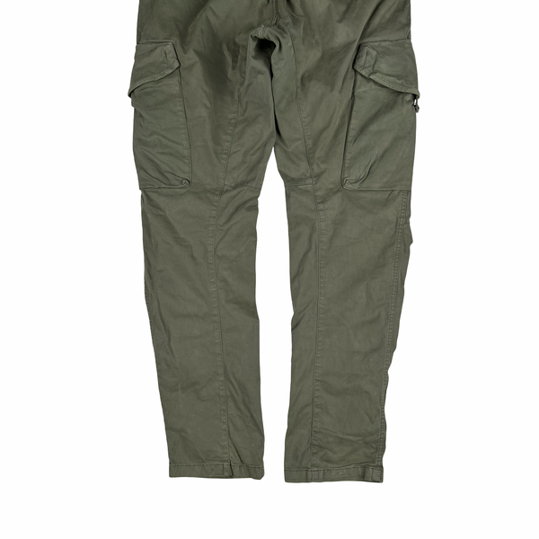CP Company Sage Green Ergonomic Fit Cargos - Large