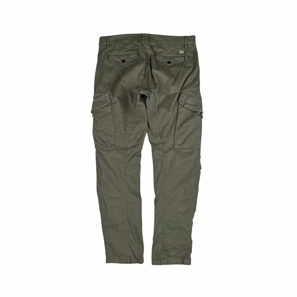 CP Company Sage Green Ergonomic Fit Cargos - Large