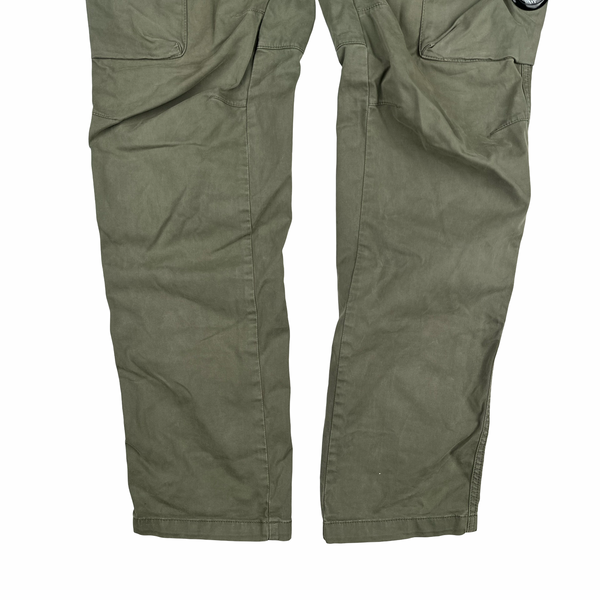 CP Company Sage Green Ergonomic Fit Cargos - Large
