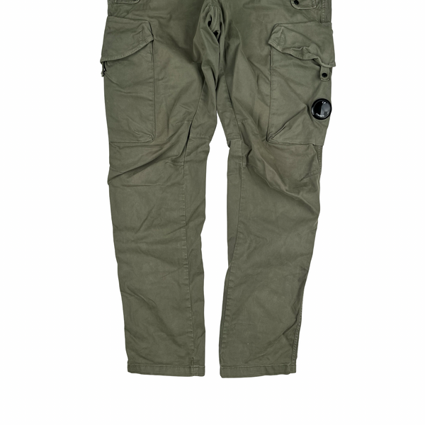 CP Company Sage Green Ergonomic Fit Cargos - Large