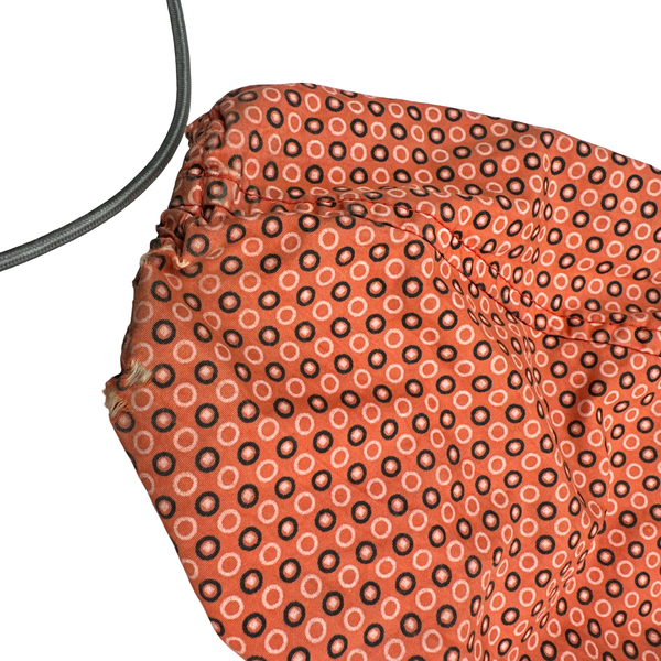 CP Company Orange Circle Print Goggle Cotton Jacket - XL