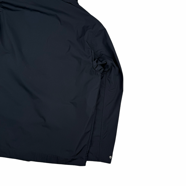 Stone Island 2025 Navy Micro Twill Nylon Jacket - Small