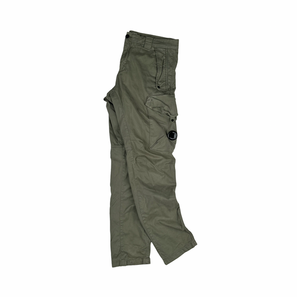 CP Company Sage Green Ergonomic Fit Cargos - Large