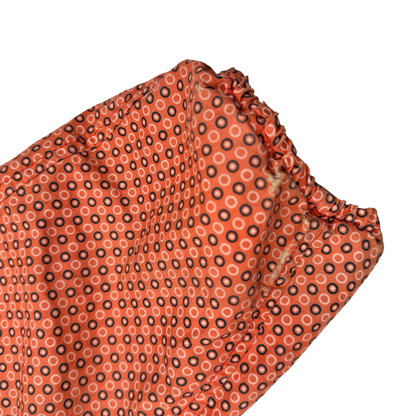 CP Company Orange Circle Print Goggle Cotton Jacket - XL