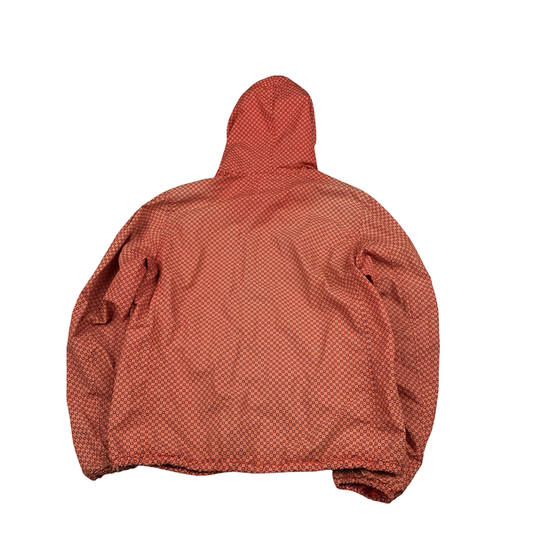 CP Company Orange Circle Print Goggle Cotton Jacket - XL
