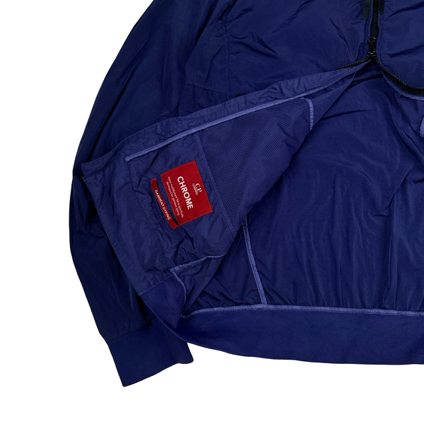 CP Company Blue Chrome Lens Lightweight Jacket - Large