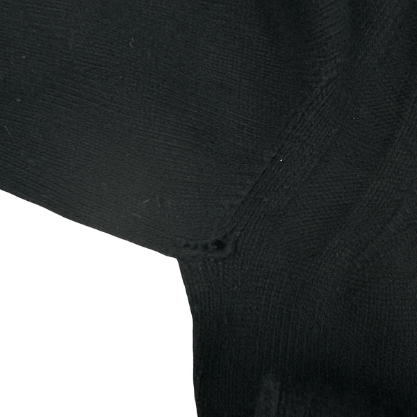 Stone Island 2018 Black Wool Crewneck Jumper - Large