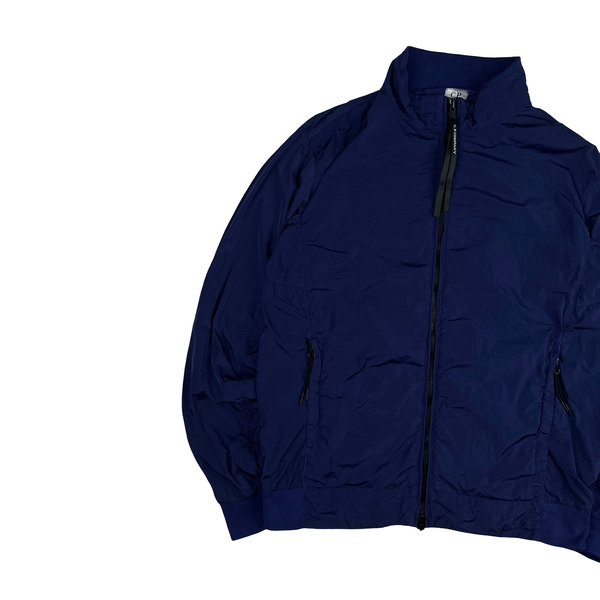 CP Company Blue Chrome Lens Lightweight Jacket - Large