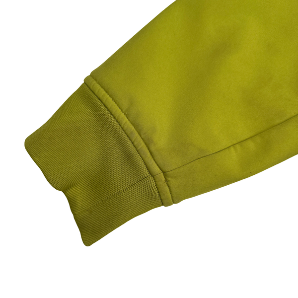 CP Company Yellow Soft Shell R Goggle Hooded Zipped Jacket - XL