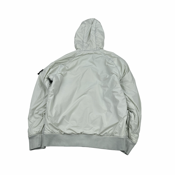 Stone Island 2022 Light Blue Comfort Tech Composite Reversible Polartec Jacket - Medium