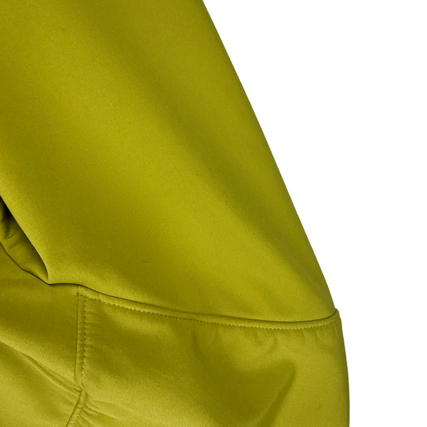 CP Company Yellow Soft Shell R Goggle Hooded Zipped Jacket - XL