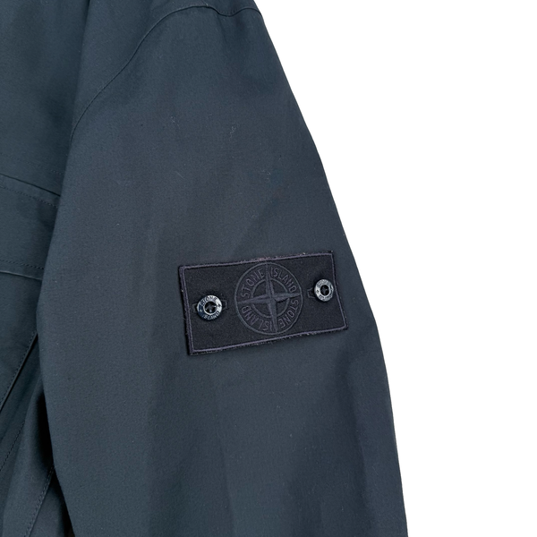 Stone Island 2014 Navy 3L Ghost Piece Performance Cotton Jacket - XXL