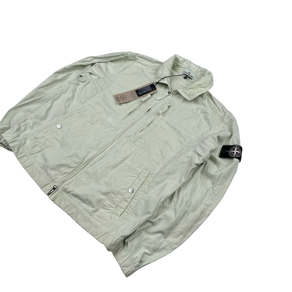 Stone Island 2024 Green Panama Tinto Terra Closed Loop Project - Large
