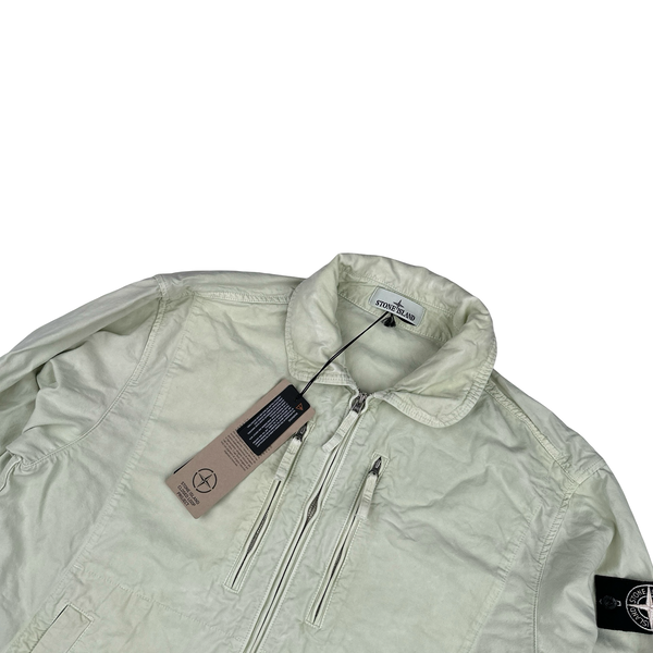 Stone Island 2024 Green Panama Tinto Terra Closed Loop Project - Large