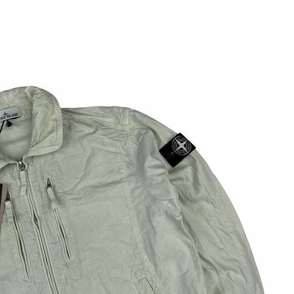 Stone Island 2024 Green Panama Tinto Terra Closed Loop Project - Large