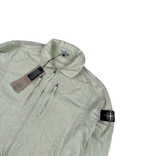 Stone Island 2024 Green Panama Tinto Terra Closed Loop Project - Large