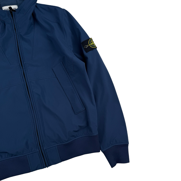 Stone Island 2013 Blue Soft Shell R Jacket - XL