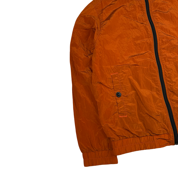 Stone Island x Supreme Burnt Orange Nylon Metal Jacket - Large