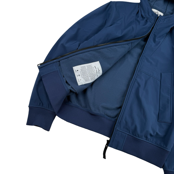 Stone Island 2013 Blue Soft Shell R Jacket - XL