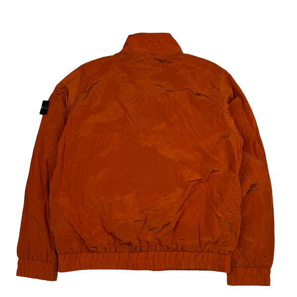 Stone Island x Supreme Burnt Orange Nylon Metal Jacket - Large
