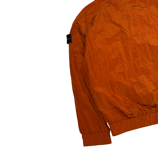 Stone Island x Supreme Burnt Orange Nylon Metal Jacket - Large