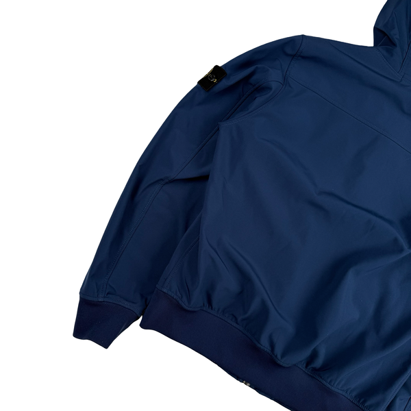 Stone Island 2013 Blue Soft Shell R Jacket - XL