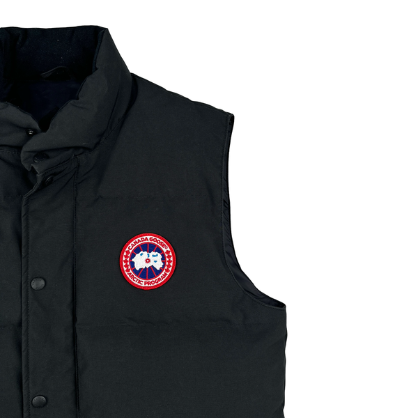 Canada Goose Black Garson Down Filled Gilet - Medium