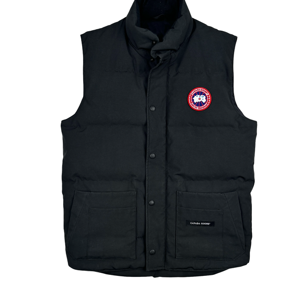 Canada Goose Black Garson Down Filled Gilet - Medium