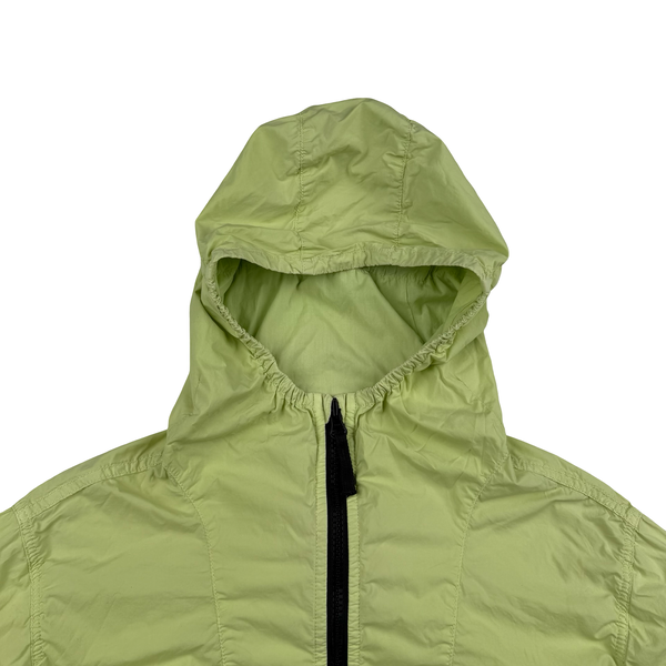 Stone Island 2017 Yellow Tela Paracadute Hooded Jacket - XL