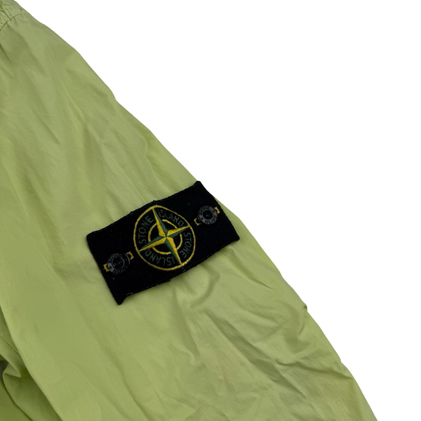 Stone Island 2017 Yellow Tela Paracadute Hooded Jacket - XL