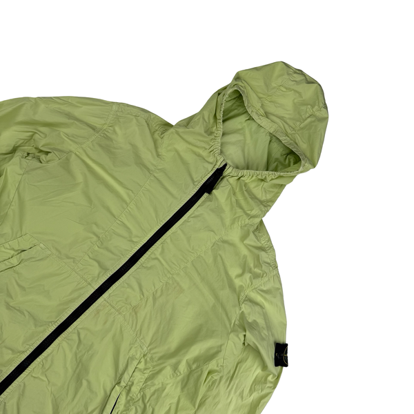 Stone Island 2017 Yellow Tela Paracadute Hooded Jacket - XL