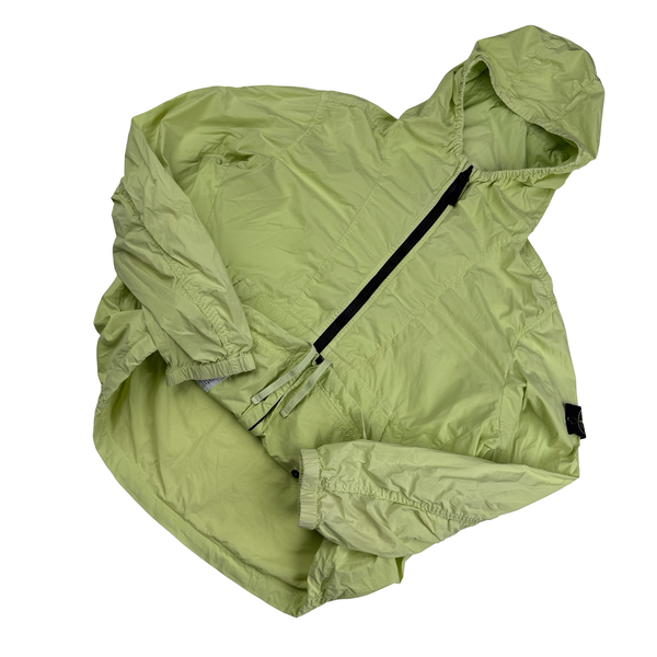 Stone Island 2017 Yellow Tela Paracadute Hooded Jacket - XL