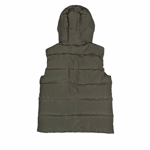 CP Company Khaki Saint Peter Goggle Down Gilet/Jacket - Age 14 (Small)