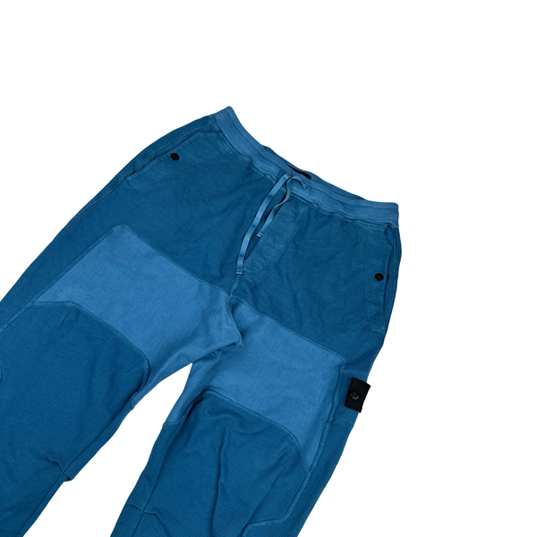 Stone Island 2020 Blue Shadow Project Panelled Joggers - Medium