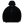 Load image into Gallery viewer, Stone Island 2023 Black Spellout Zipup Cotton Hoodie - Large
