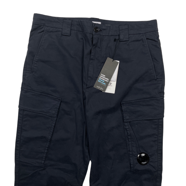 CP Company Loose Fit Navy Cargos - 34"
