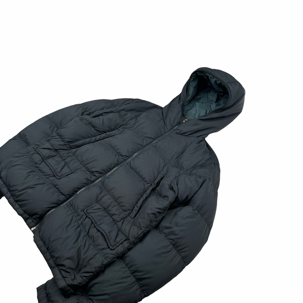 Prada Navy Nylon Padded Puffer Jacket - Large